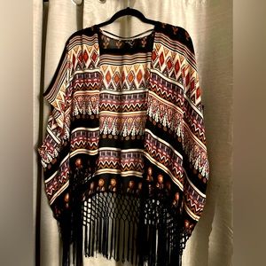 Fringe cardigan